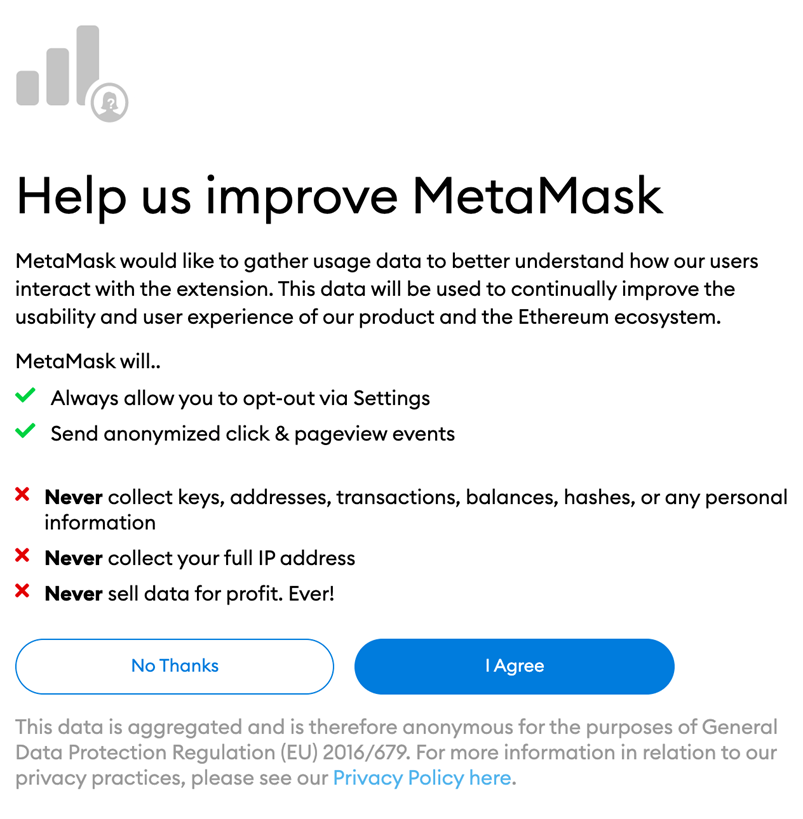 MetaMask screenshot