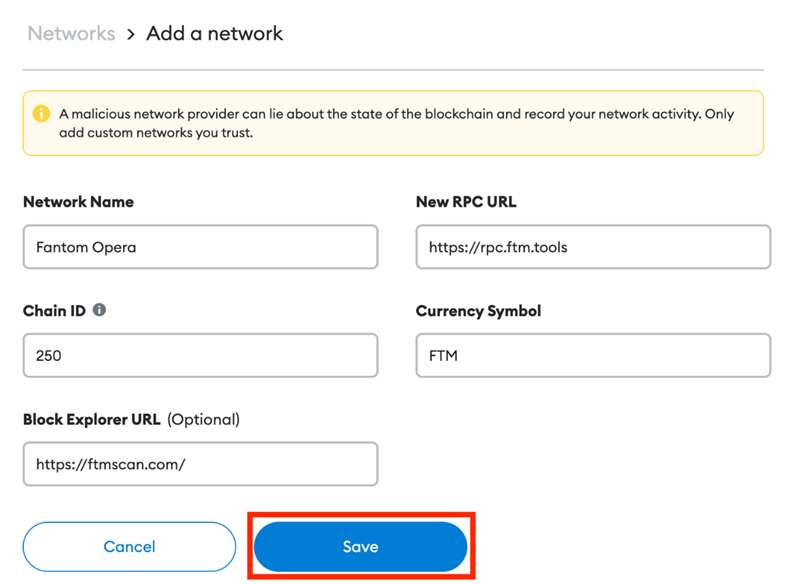 MetaMask screenshot