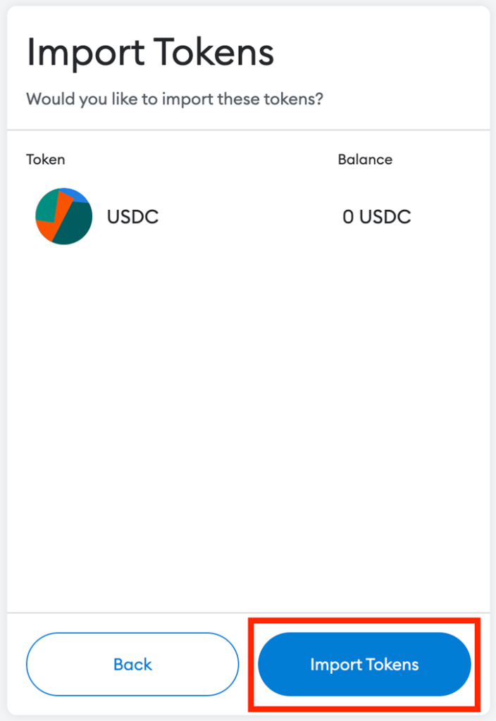 MetaMask screenshot